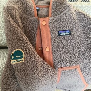4T Patagonia Baby Retro Pile jacket (color topsoil brown)